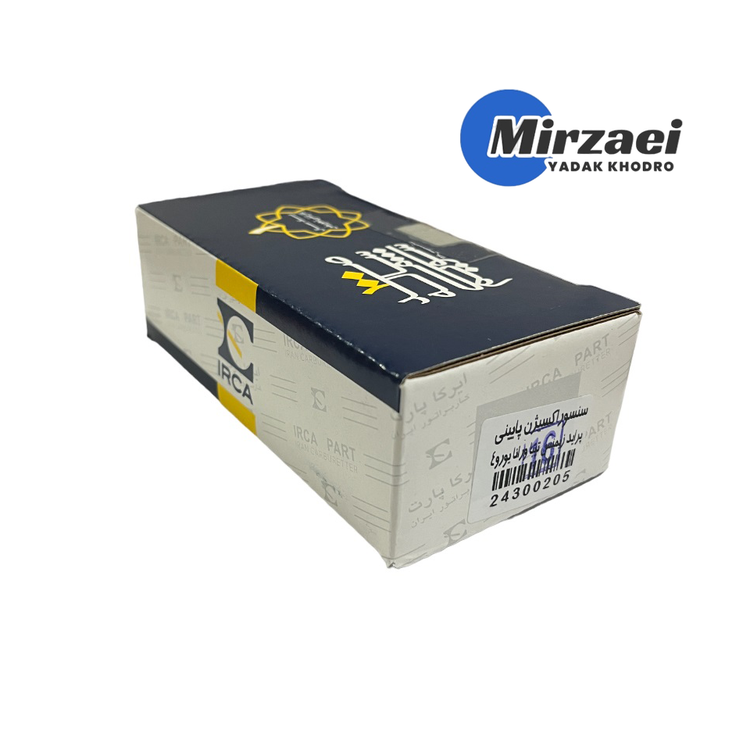 سنسور اکسیژن مدل پائینی سیم بلند برند ایرکا مناسب پراید تیبا رانا یورو 4 زیمنس