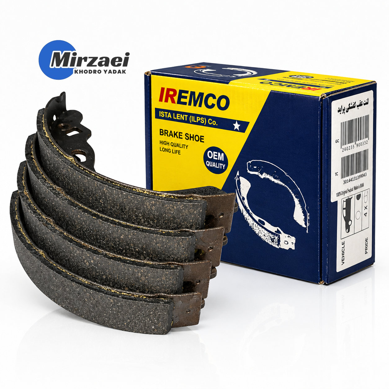لنت عقب پراید IR Emco