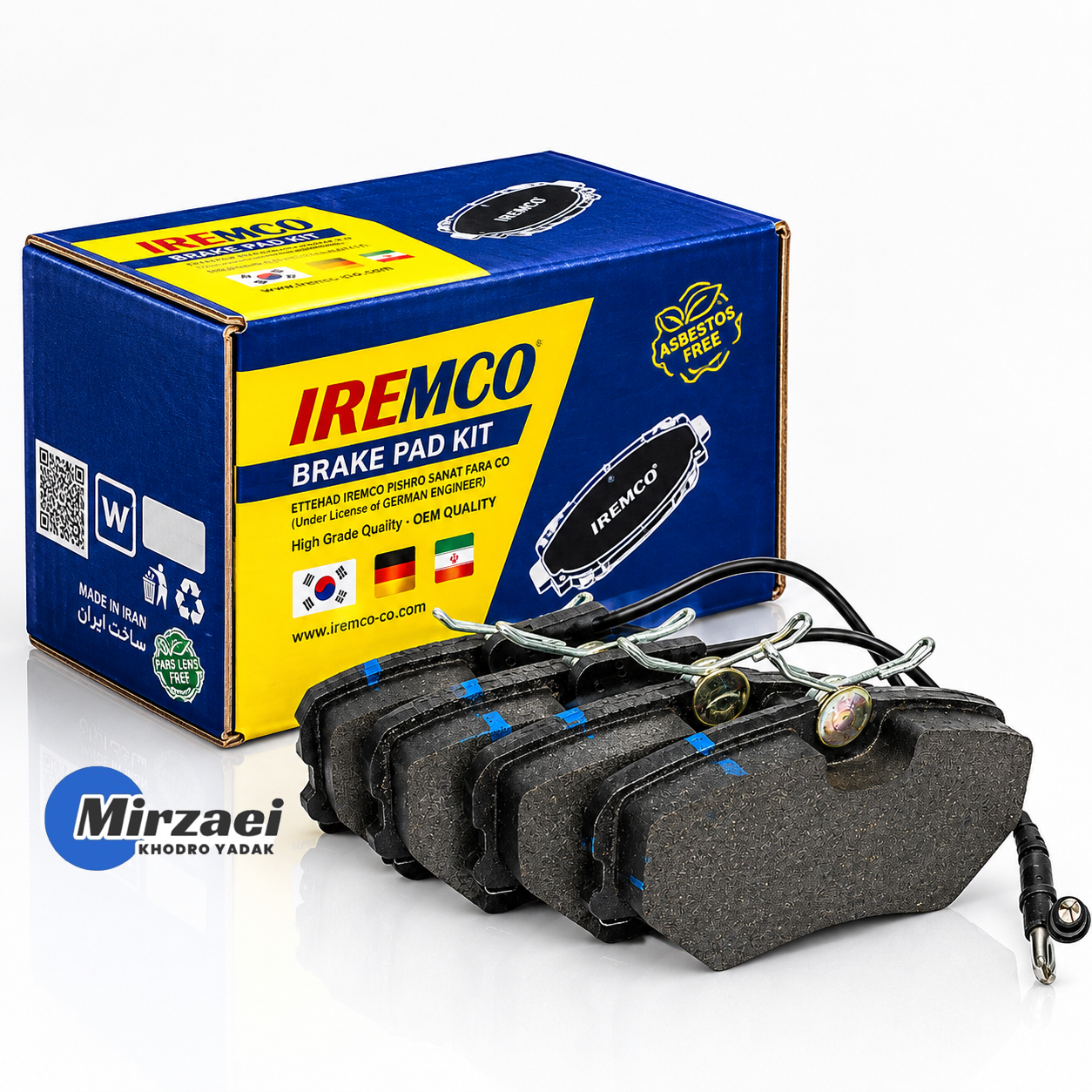 لنت جلو پژو 405 IR Emco