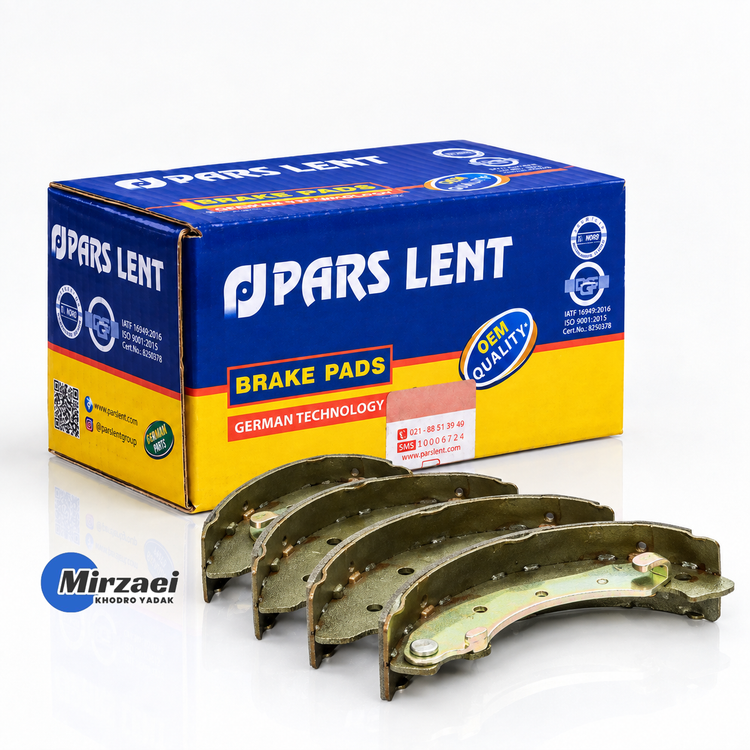 لنت عقب پراید پارس آبی