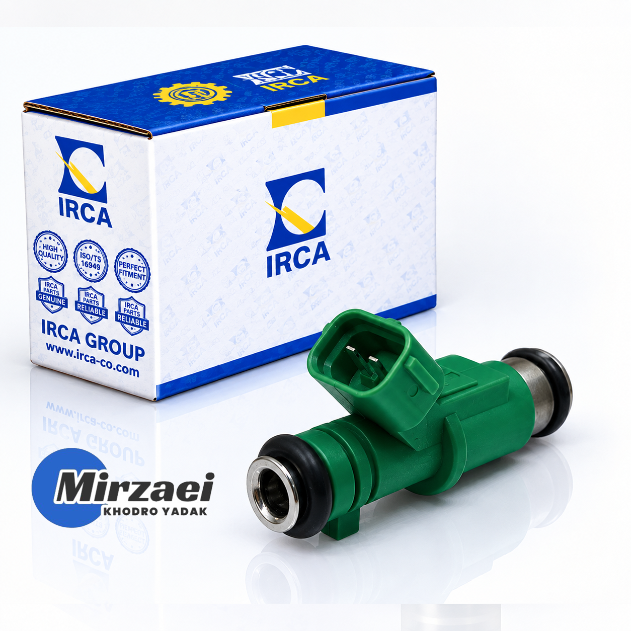 سوزن انژکتور 206 سبز سه سوراخه ایرکا (ایران کاربراتور)